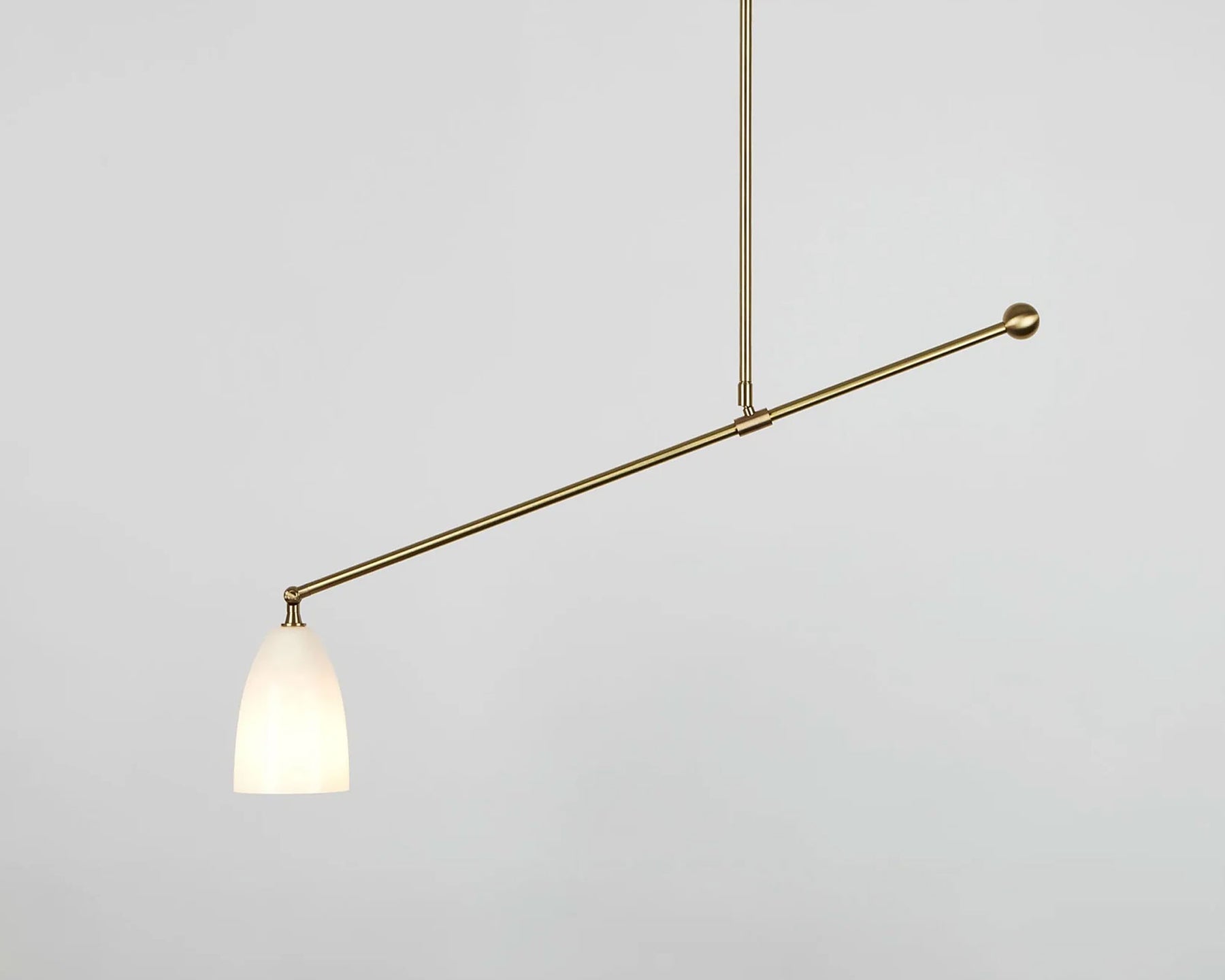 Slope Pendant Light Brushed Brass | DSHOP