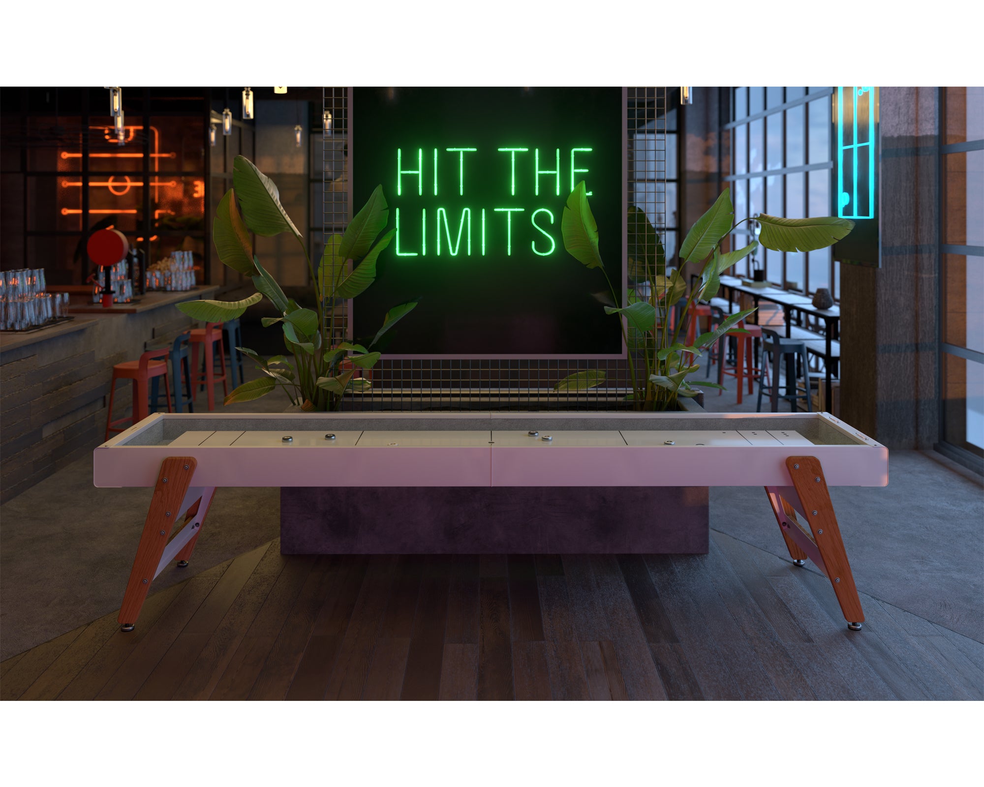 Minimalist Shuffleboard Table | DSHOP