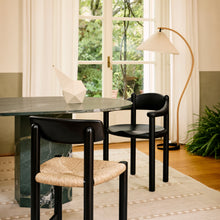 Daumiller Armchair, Brown/Black Pine