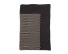 Duke Cotton Knit Throw - Anthracite Taupe | DSHOP
