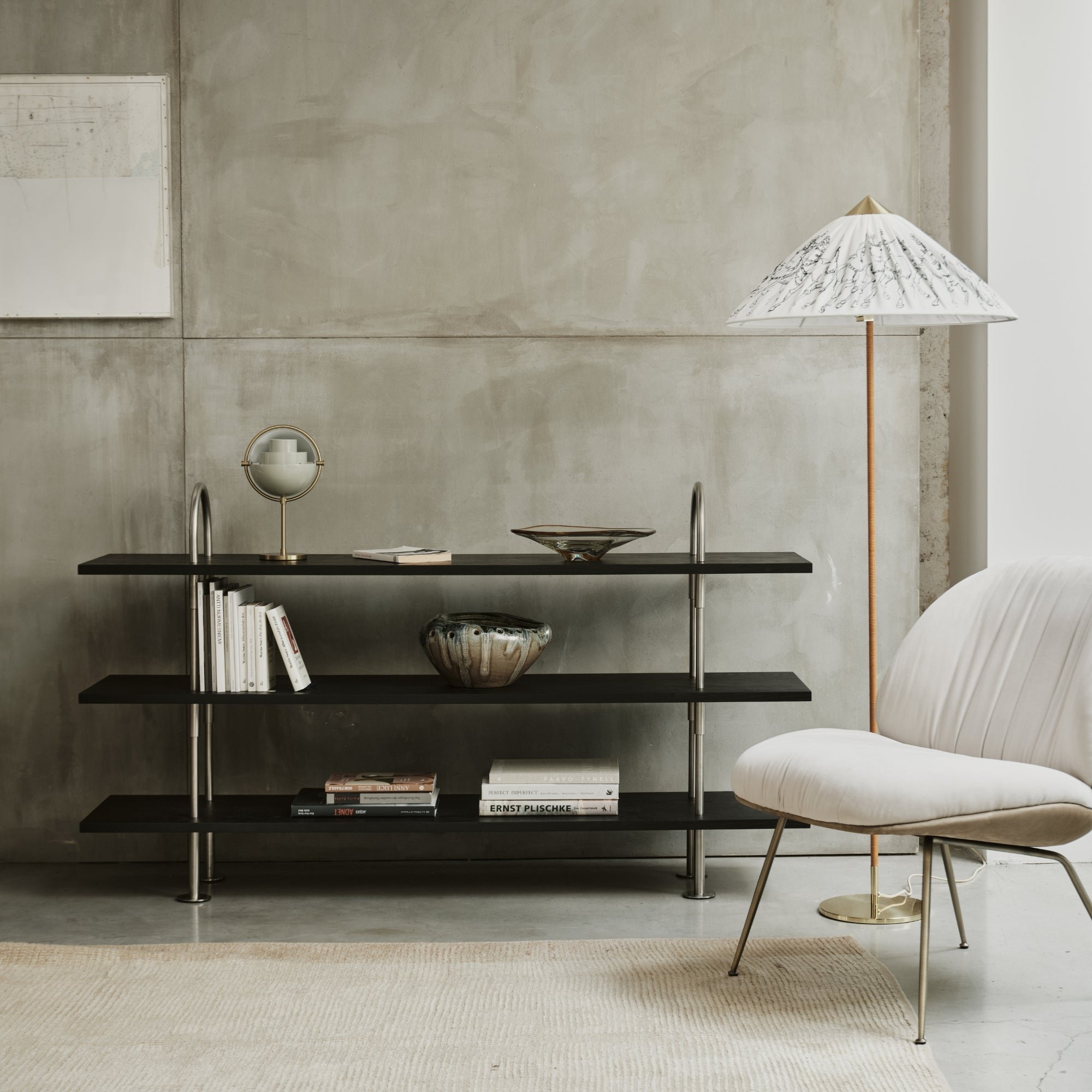 Black Wood Shelving | DSHOP