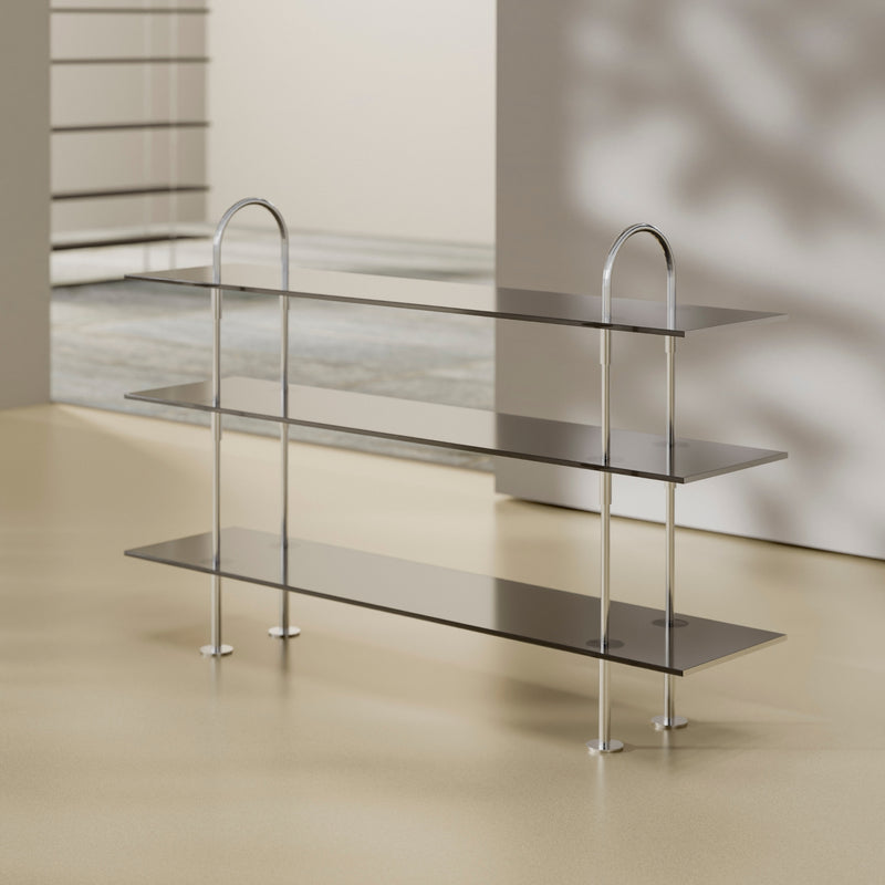 Keen Shelving System - Smoke Glass | DSHOP