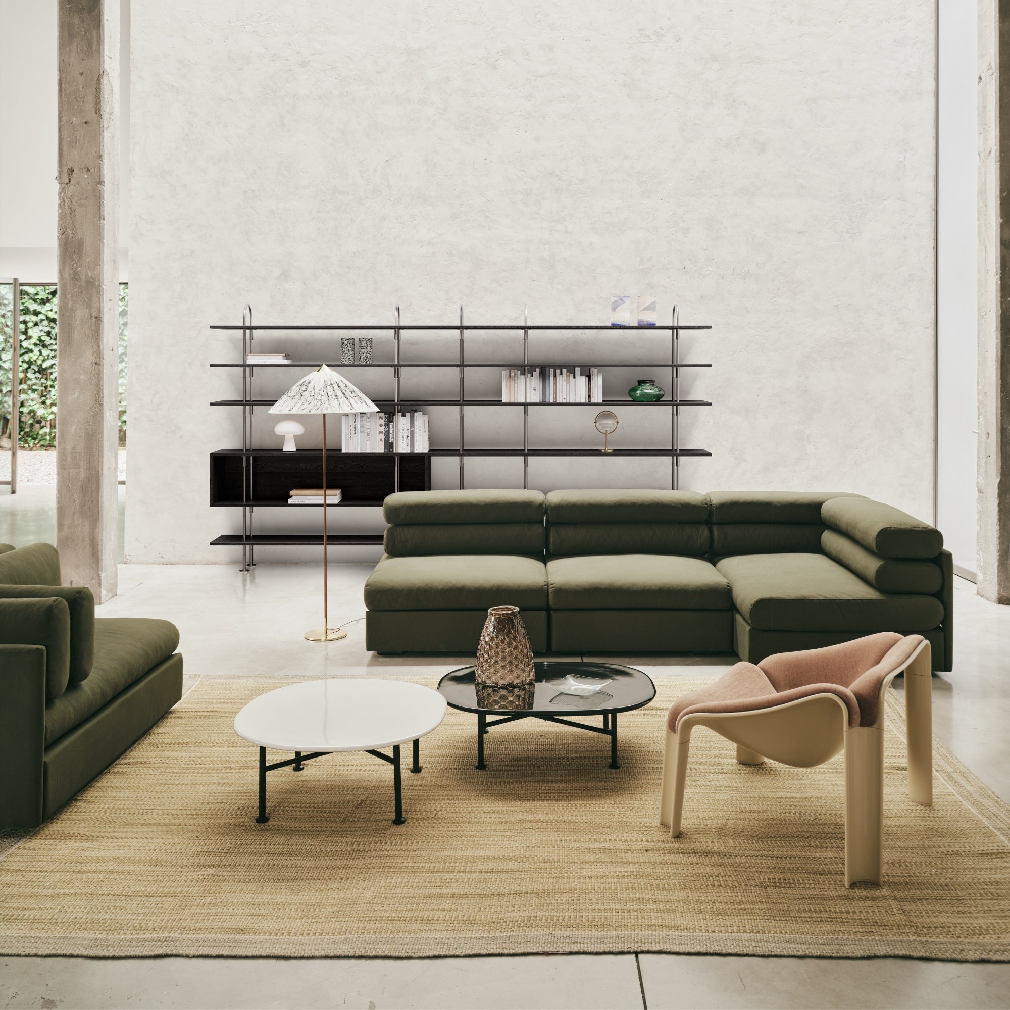 Keen Shelving System - 4 Shelves + Box