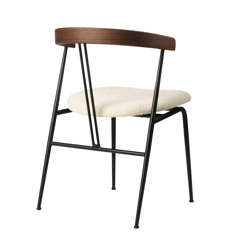 Violin Dining Chair - Wood Backrest