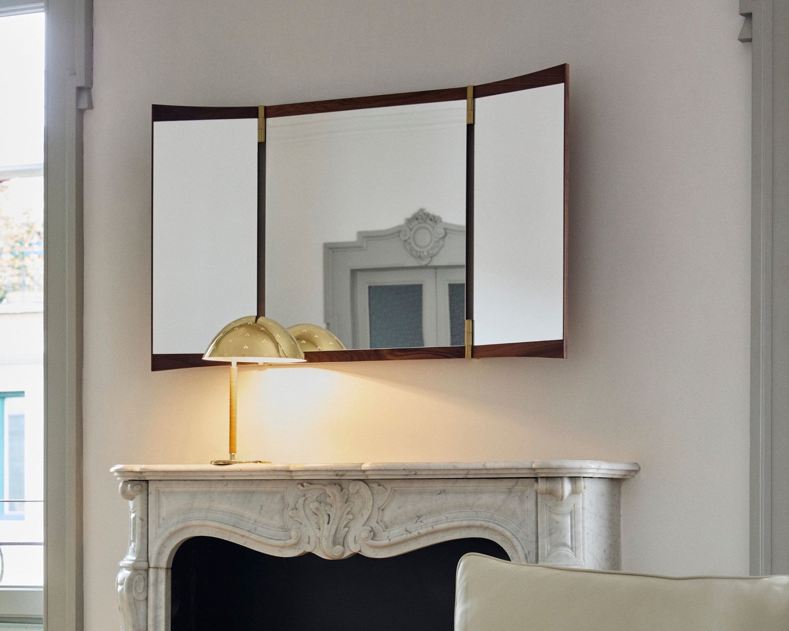 Gubi Vanity Mirror 3 by GamFratesi Modern Rectangular Mirror