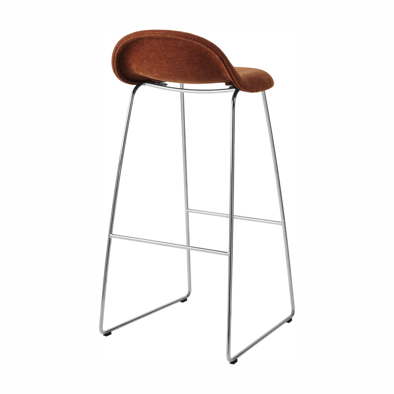 Gubi 3D Bar Stool - Fully Upholstered