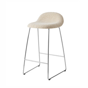 Gubi 3D Counter Stool - Fully Upholstered