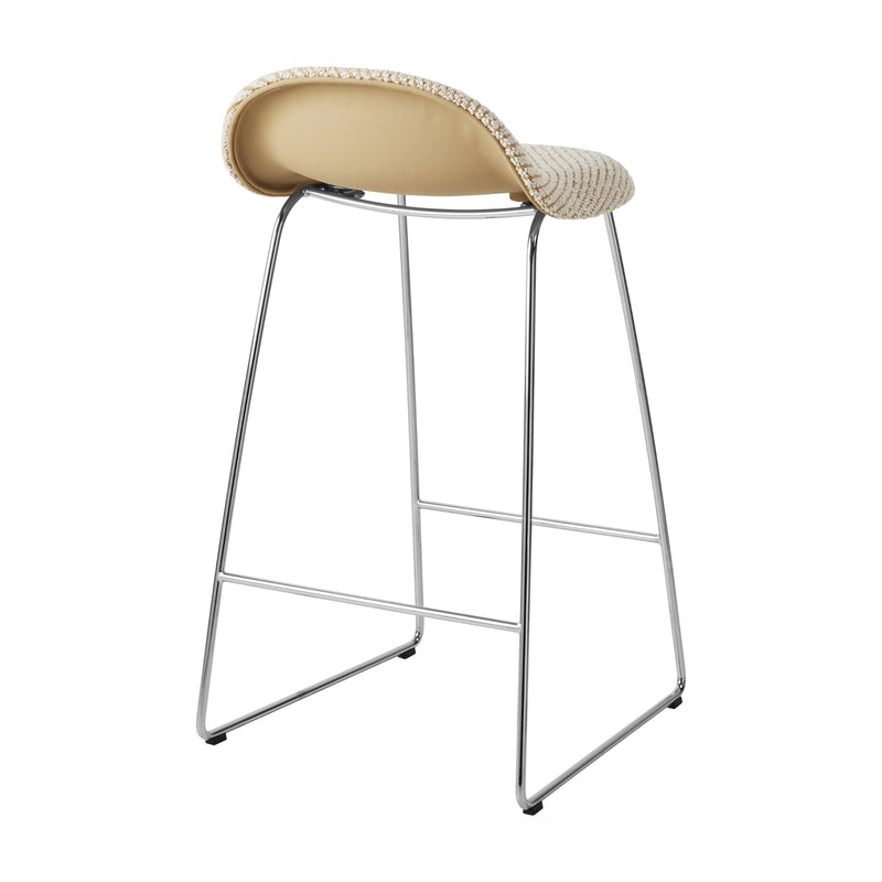 Gubi 3D Counter Stool - Fully Upholstered