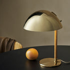 Polished Brass Table Lamp