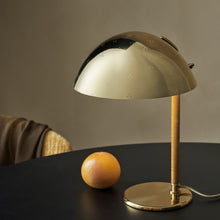 Polished Brass Table Lamp