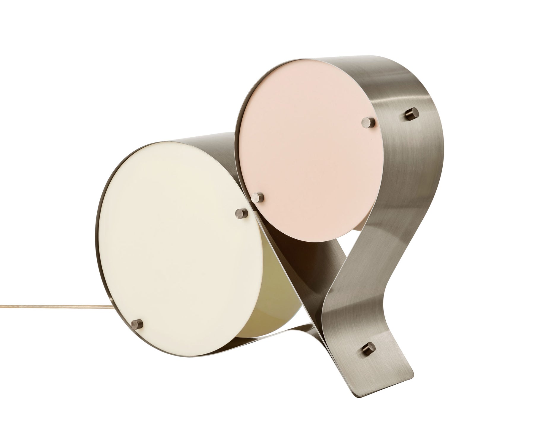 Coppia Table Lamp Blush & Ivory | DSHOP