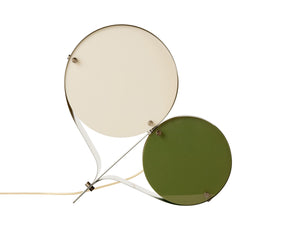 Gubi Coppia Table Lamp Ivory & Olive | DSHOP