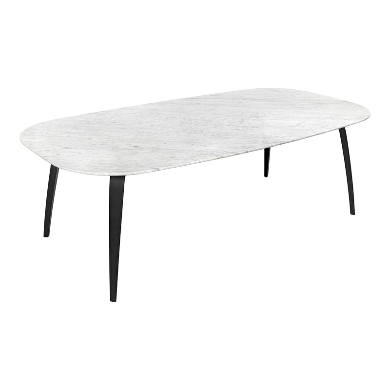 Gubi Dining Table - Elliptical, Marble Top | DSHOP