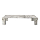 Doric Rectangular Coffee Table – Modern Table in Stormy Gray