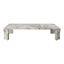 Doric Rectangular Coffee Table – Modern Table in Stormy Gray