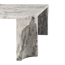 Doric Rectangular Coffee Table – Durable Table in Stormy Gray