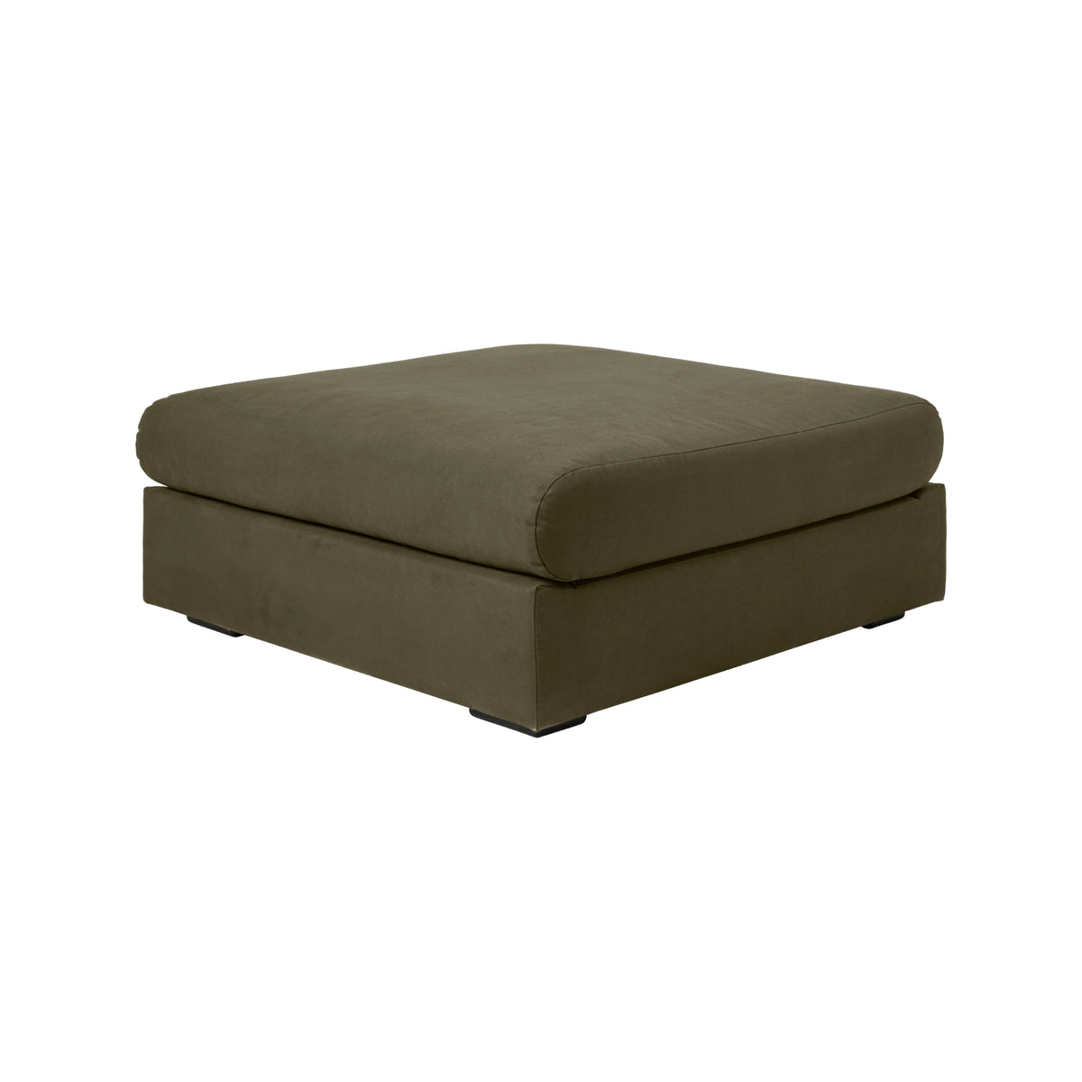 Gubi Elogio Ottoman – Modern Ottoman in Dark Green