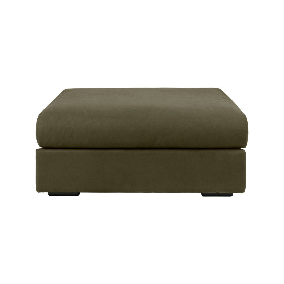 Gubi Elogio Ottoman – Luxury Ottoman in Dark Green