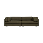 Gubi Elogio 3 Seater Sofa – Modern Sofa in Dark Green