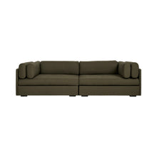 Gubi Elogio 3 Seater Sofa – Modern Sofa in Dark Green