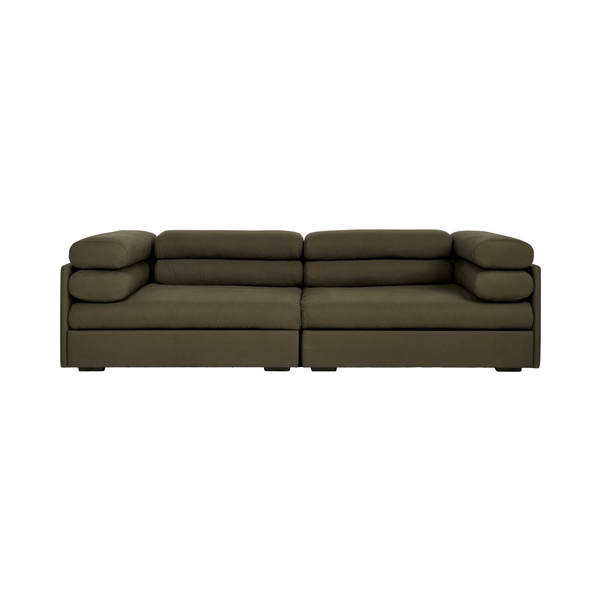 Gubi Elogio 3 Seater Sofa – Luxury Sofa in Dark Green