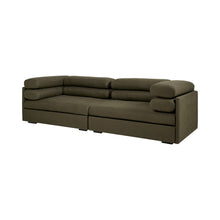 Gubi Elogio 3 Seater Sofa – Indoor Sofa in Dark Green