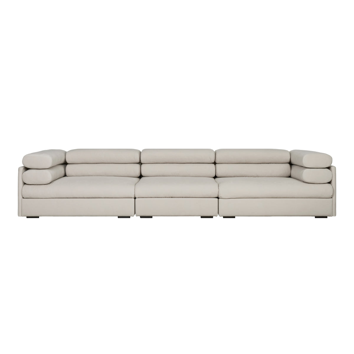 Elogio 4 Seater Sofa – Minimalist Sofa in Cream White