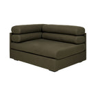 Gubi Elogio Sofa Left Module – Modern Sofa in Dark Green