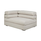 Gubi Elogio Sofa Left Module – Modern Sofa in Cream White