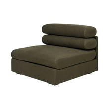 Gubi Elogio Mid Sofa Module – Modern Sofa in Dark Green