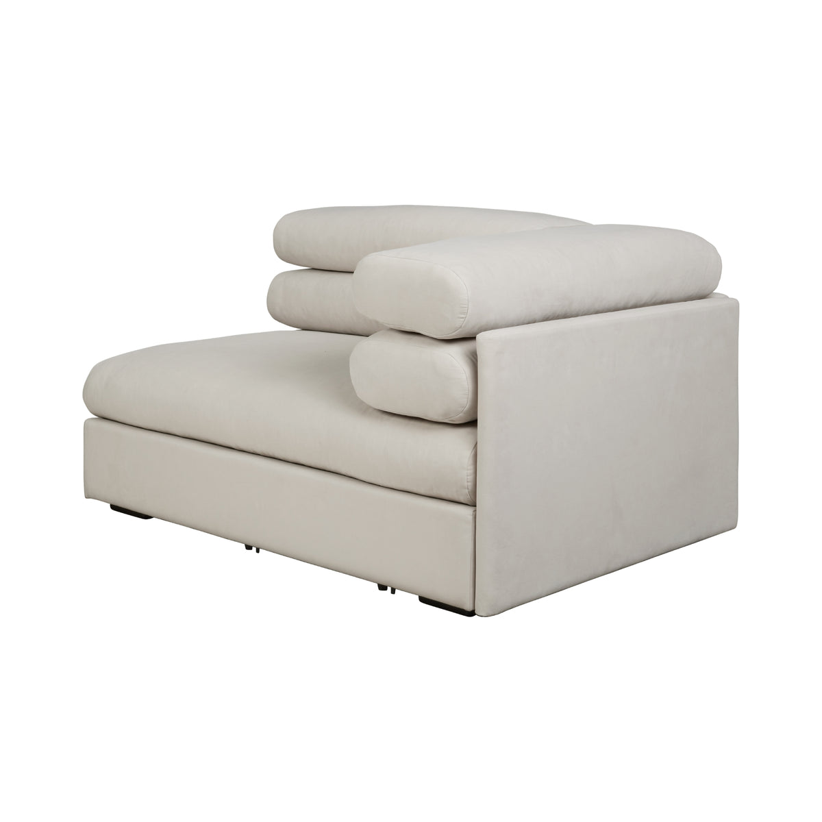 Gubi Elogio Sofa Right Module – Modern Sofa in Cream White