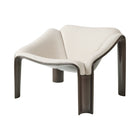Gubi F300 Lounge Chair – 1960s Lounge Chair in Cream White