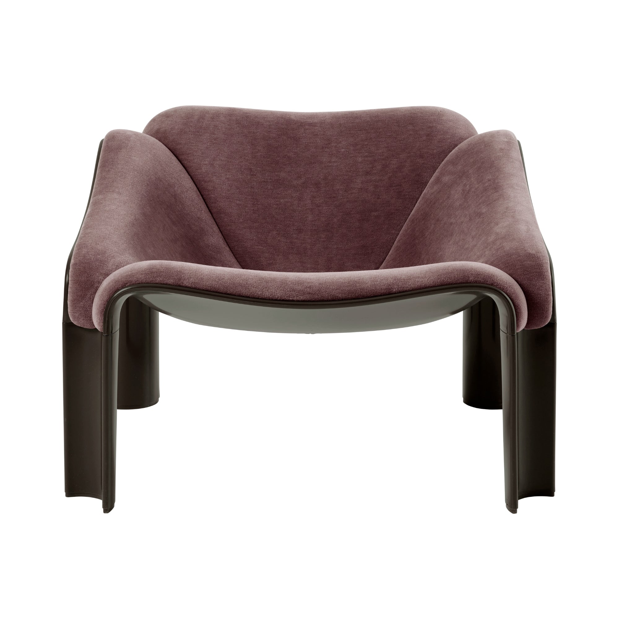 Gubi F300 Lounge Chair – in Burgundy