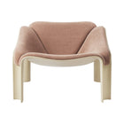 Gubi F300 Lounge Chair – Indoor Lounge Chair in Coral