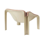 Gubi F300 Lounge Chair – Modern Lounge Chair in Coral