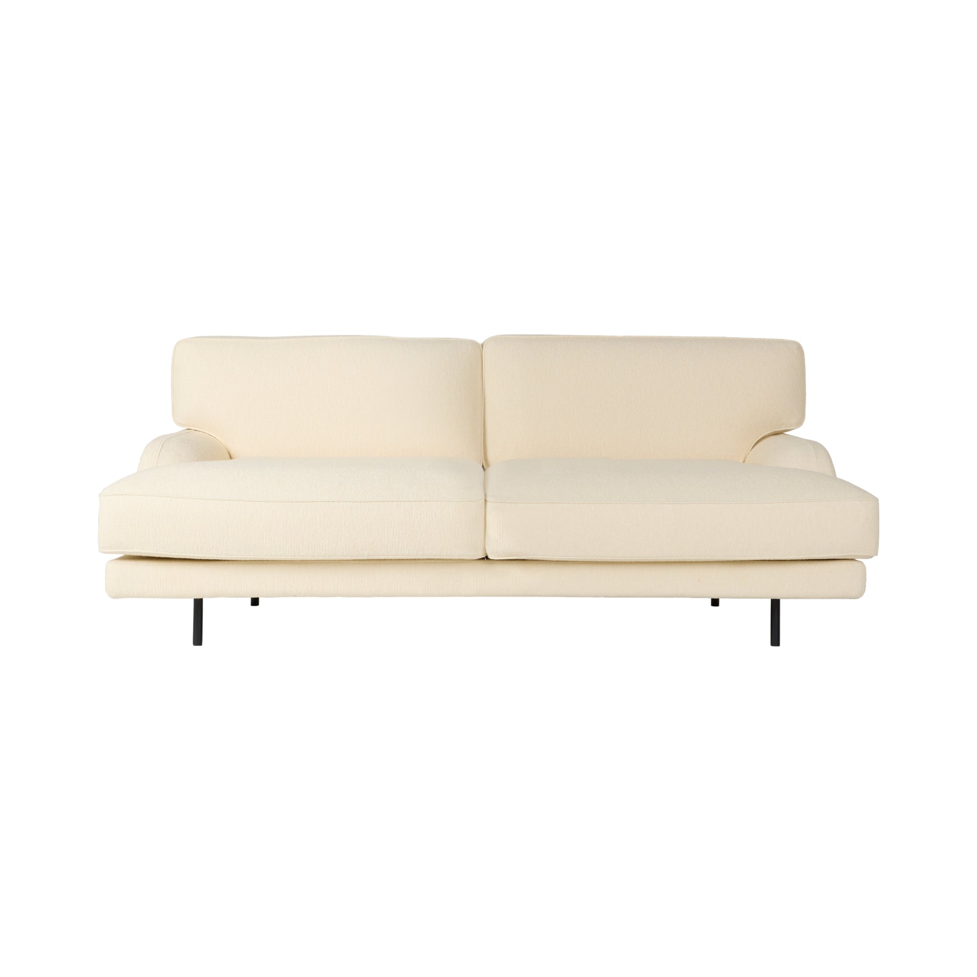 Gubi Flaneur Sofa - 2 Seater w/ Armrest | DSHOP