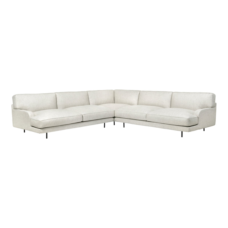 Gubi Flaneur Corner Sectional Sofa - w/ Armrest | DSHOP