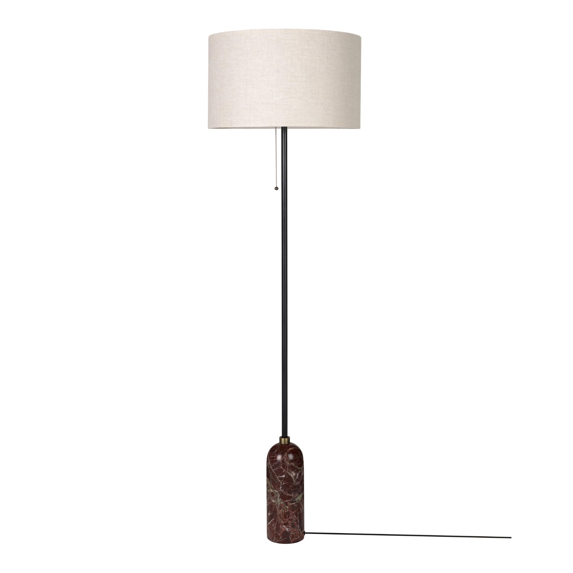 Gubi Gravity Floor Lamp – Modern Lamp in Maroon