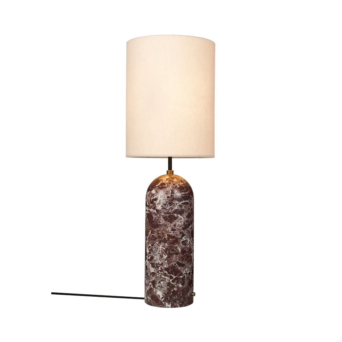 Gubi Gravity Floor Lamp, XL – Luxury Floor Lamp in Maroon