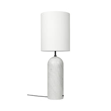 Gubi Gravity Floor Lamp, XL – Marble Floor Lamp in White