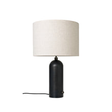 Gubi Gravity Table Lamp - Large – Marble Lamp in Blackened Steel