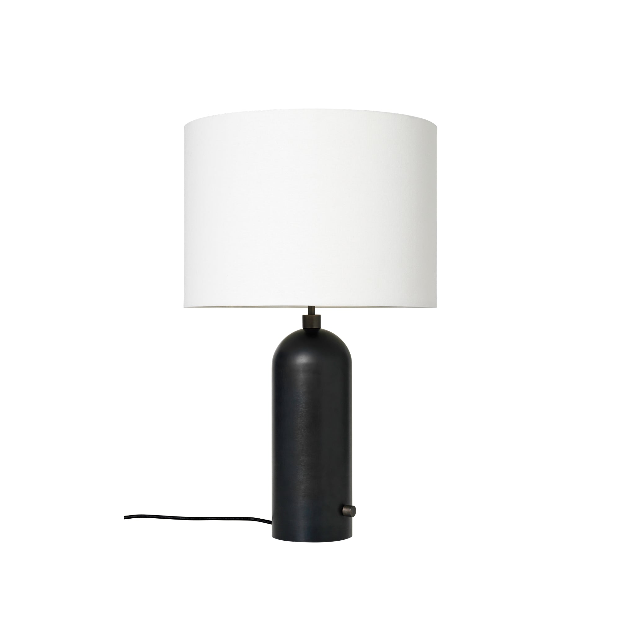 Gubi Gravity Table Lamp - Large – Minimalist Lamp in Blackened Steel