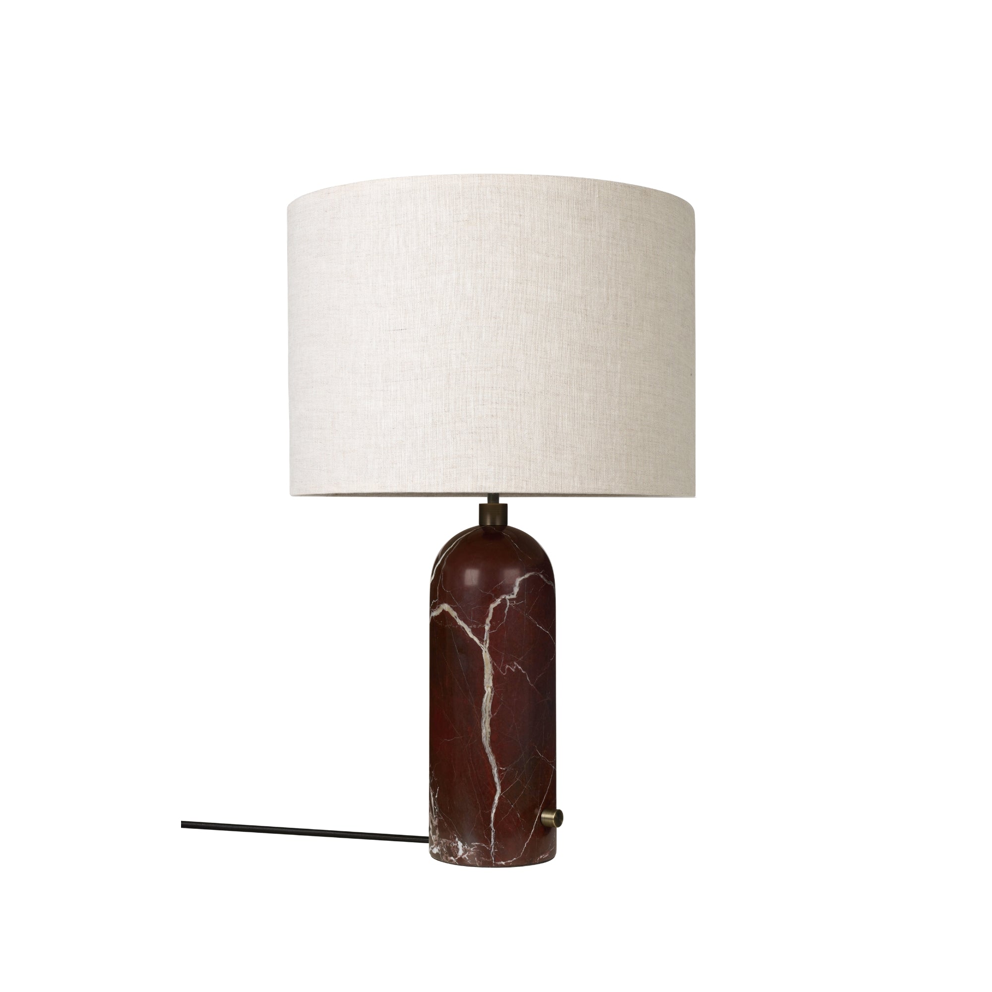 Gubi Gravity Table Lamp - Large – Modern Lamp in Maroon Marble
