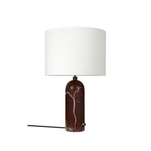 Gubi Gravity Table Lamp - Large – Minimalist Lamp in Maroon Marble