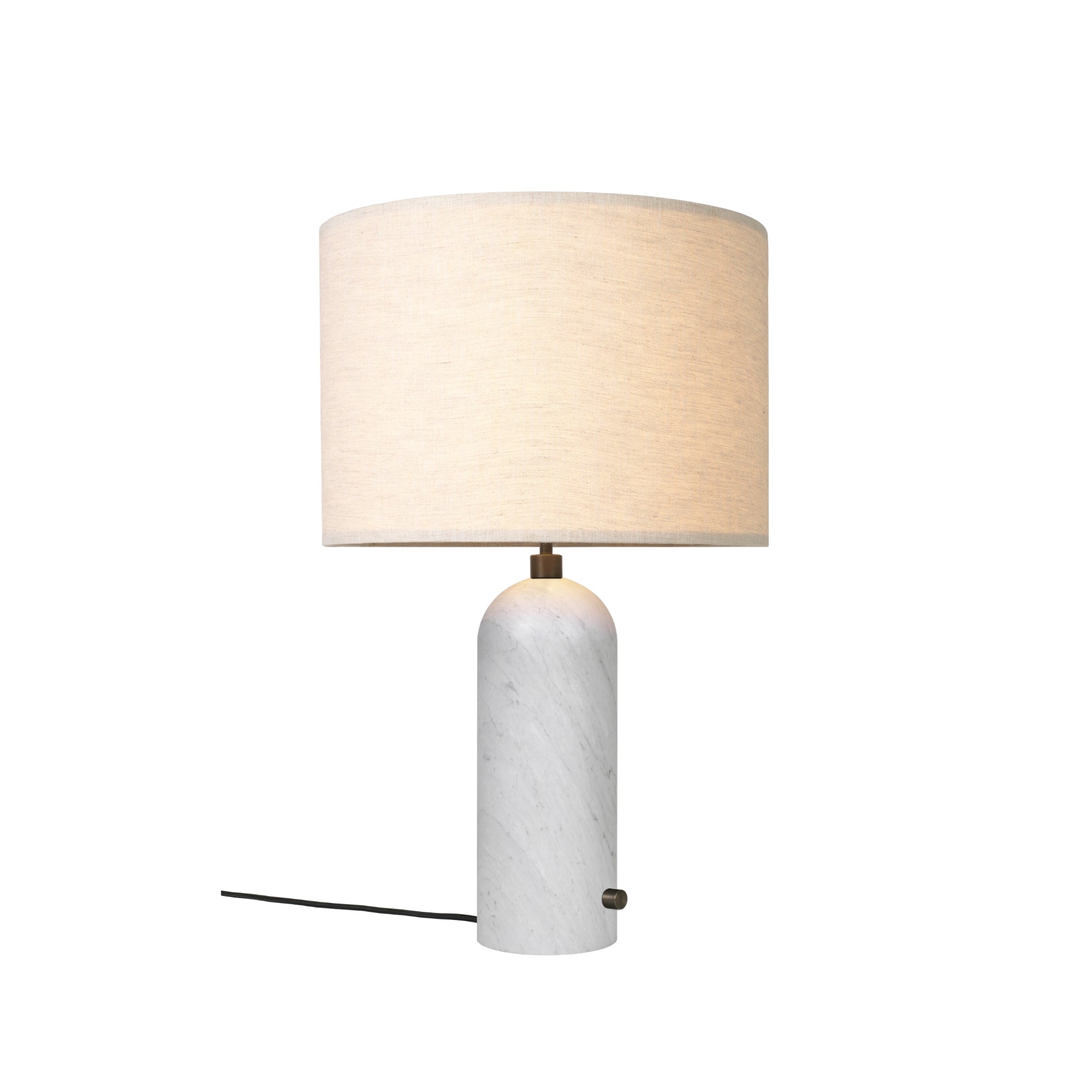 Gubi Gravity Table Lamp - Large – Marble Lamp in White Carrara 