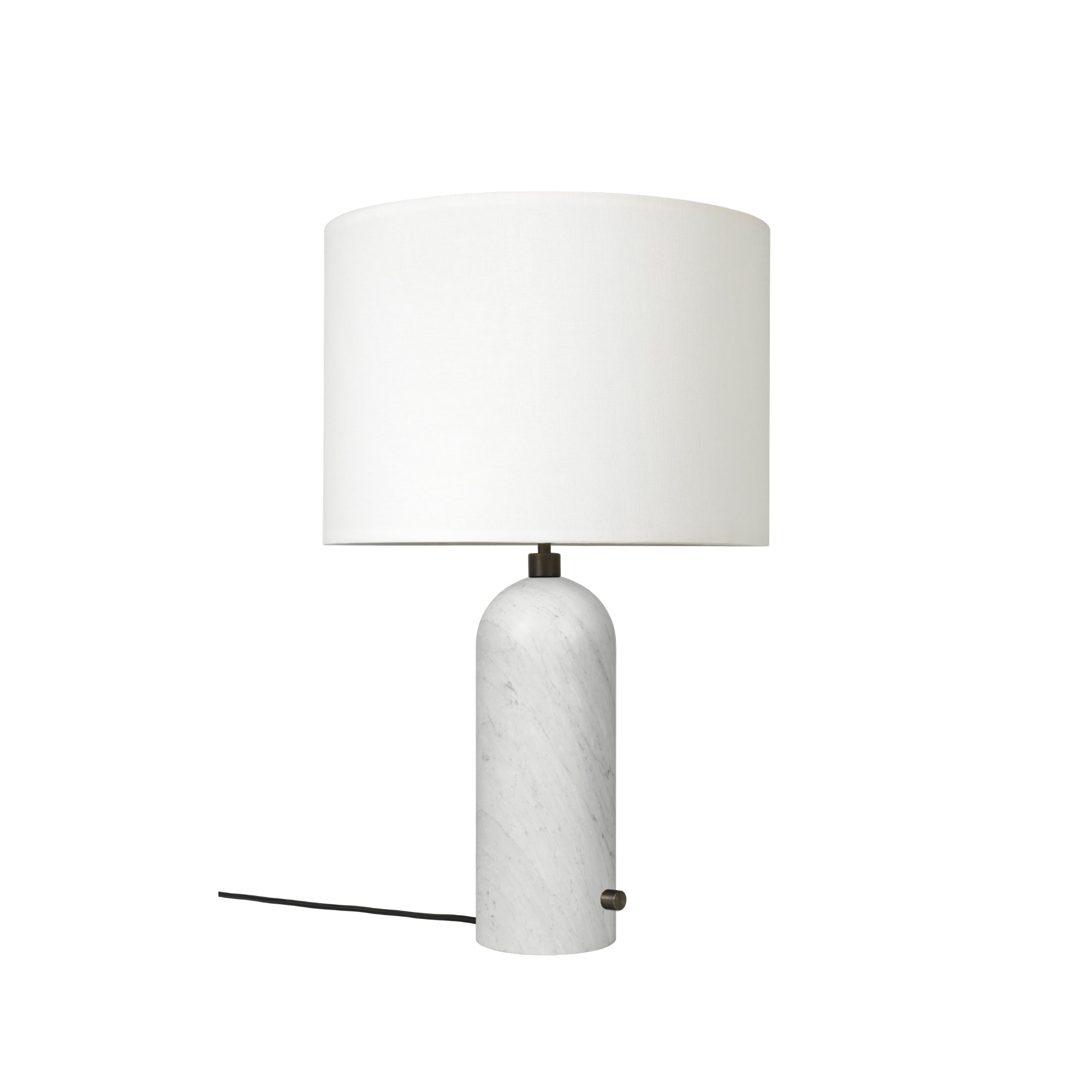 Gubi Gravity Table Lamp - Large – Minimalist Lamp in White Carrara 