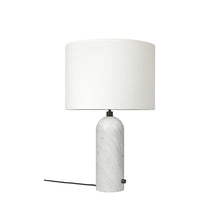Gubi Gravity Table Lamp - Large – Minimalist Lamp in White Carrara 