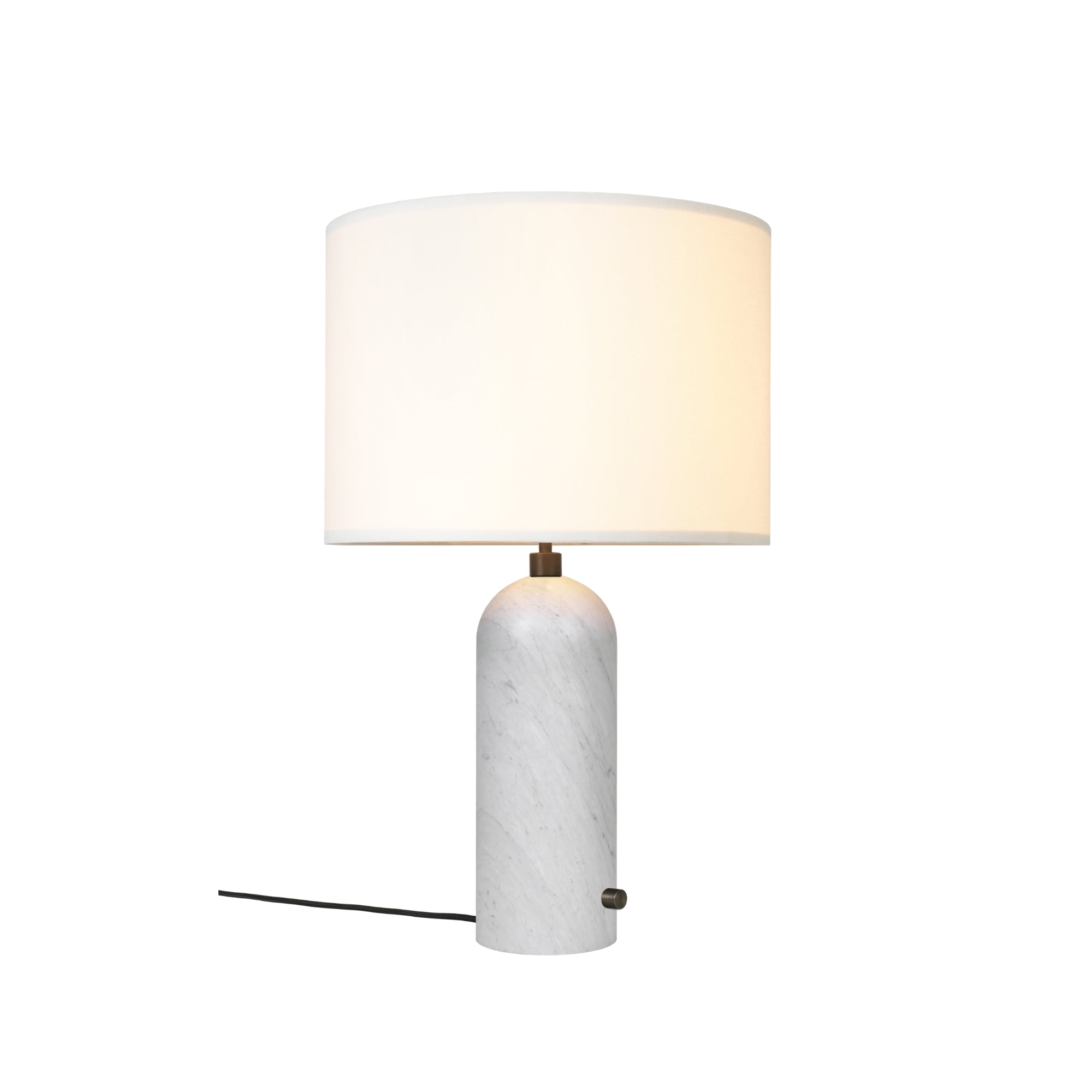 Gubi Gravity Table Lamp - Large – Modern Lamp in White Carrara 