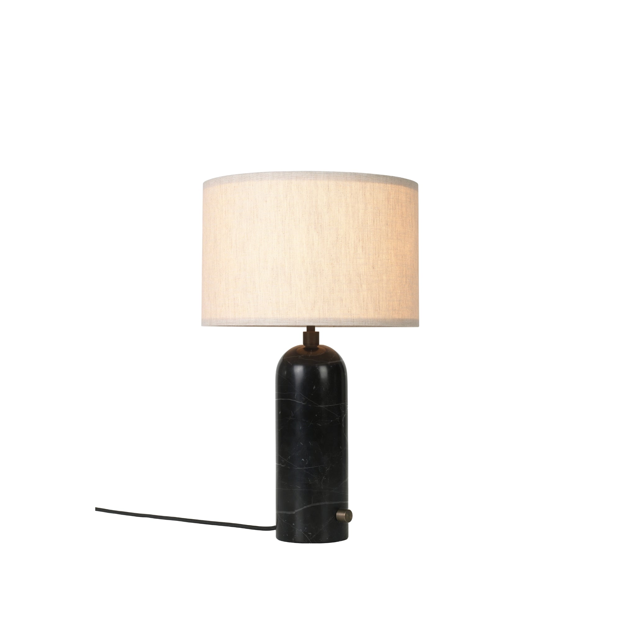 Gubi Gravity Table Lamp - Small – Elegant Lamp in Black Marquina