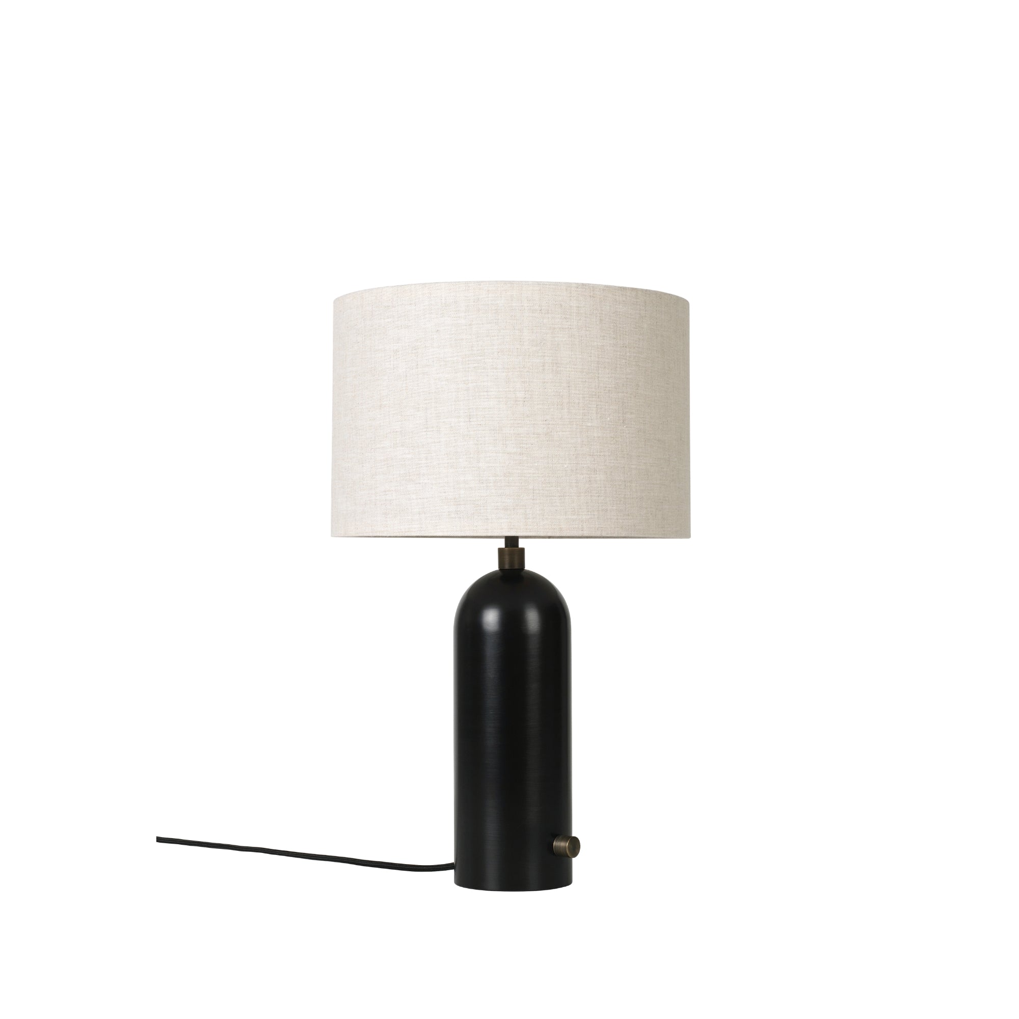 Gubi Gravity Table Lamp - Small – Modern Lamp in Blackened Steel